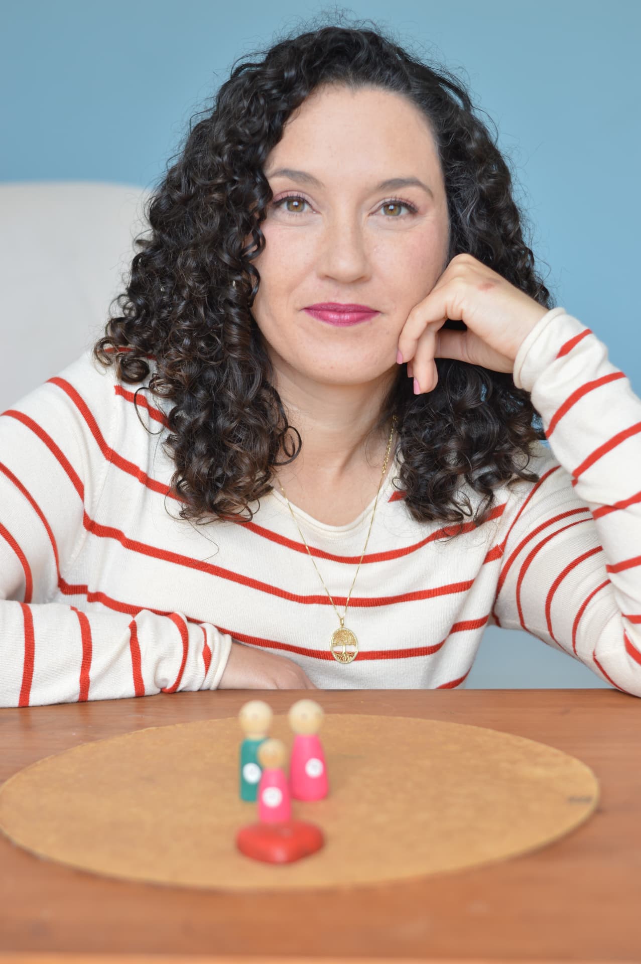 Andressa, consteladora responsável pelo Mapeamento Sistêmico